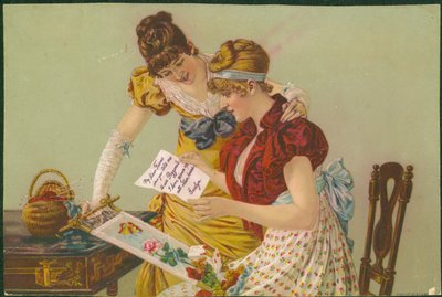 J.A. Pozzonis Complexion Powder [trade card recto] by American School